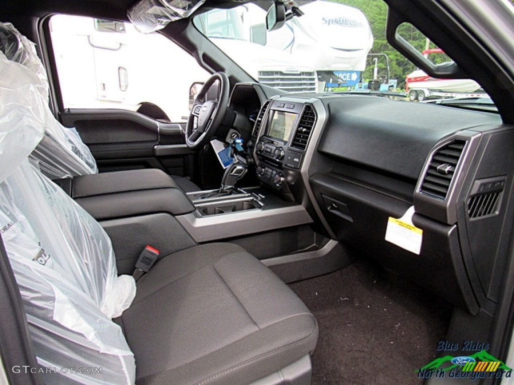 2018 F150 XLT SuperCrew 4x4 - Ingot Silver / Black photo #31