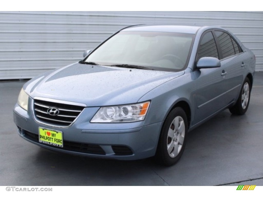 2009 Sonata GLS - Medium Silver Blue / Gray photo #3