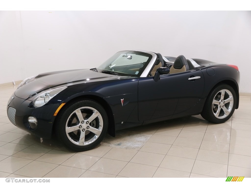 2007 Solstice Roadster - Deep Blue / Steel/Sand photo #4