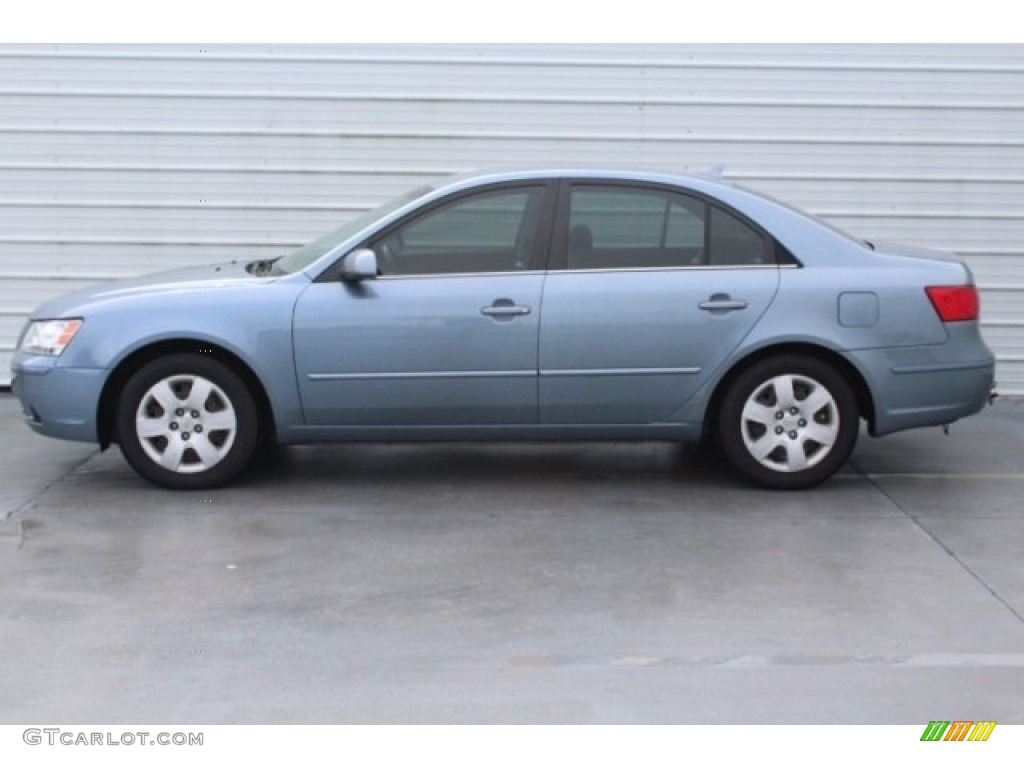 2009 Sonata GLS - Medium Silver Blue / Gray photo #7