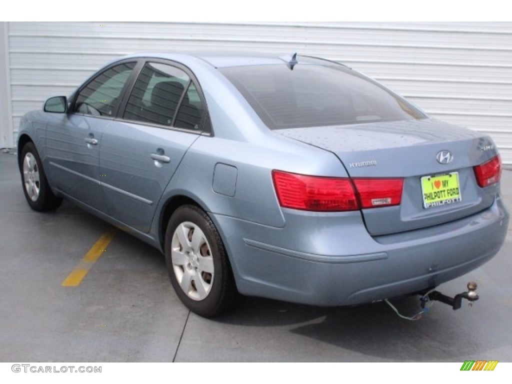 2009 Sonata GLS - Medium Silver Blue / Gray photo #8