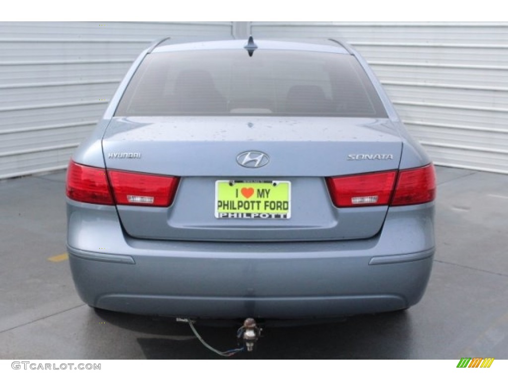 2009 Sonata GLS - Medium Silver Blue / Gray photo #9