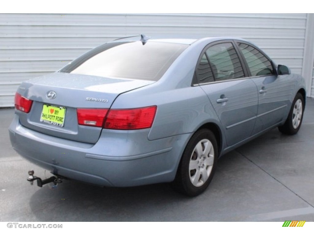2009 Sonata GLS - Medium Silver Blue / Gray photo #10