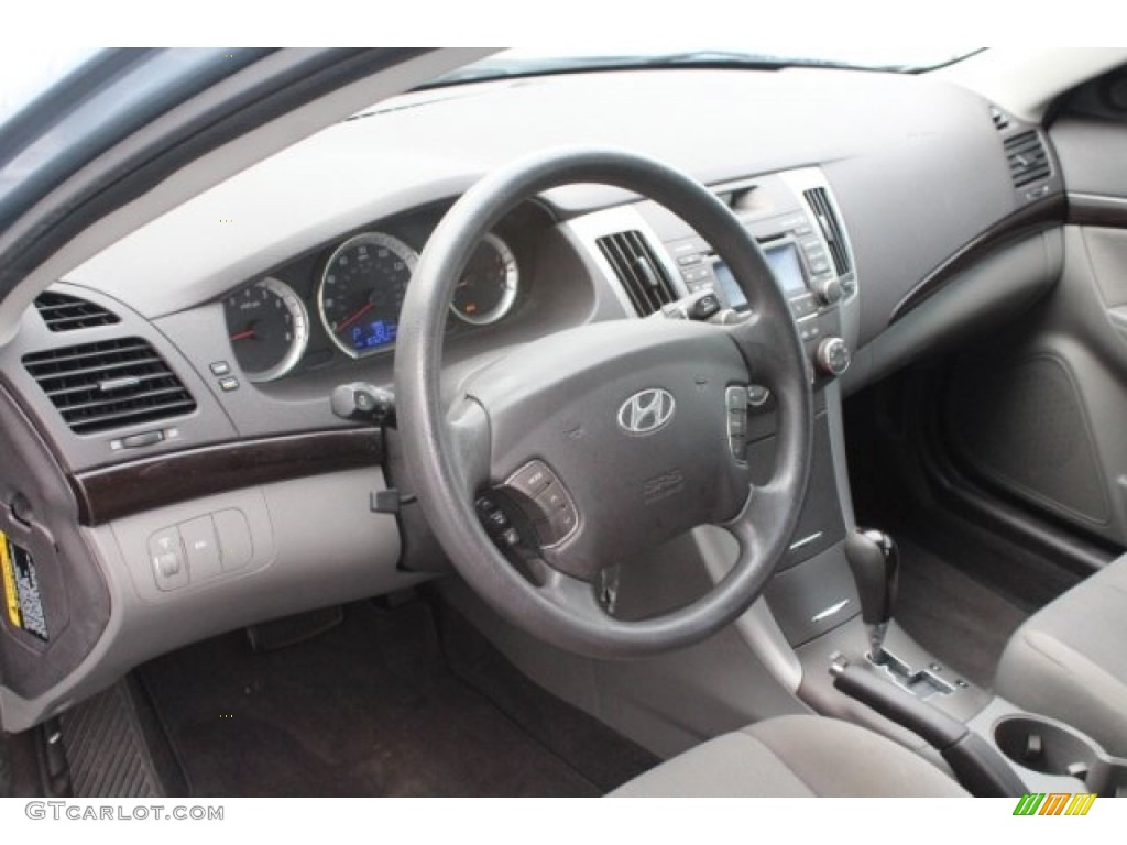 2009 Sonata GLS - Medium Silver Blue / Gray photo #15