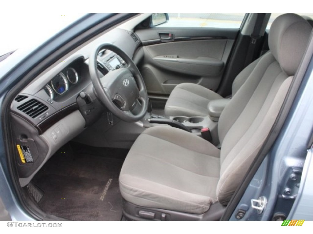 2009 Sonata GLS - Medium Silver Blue / Gray photo #16