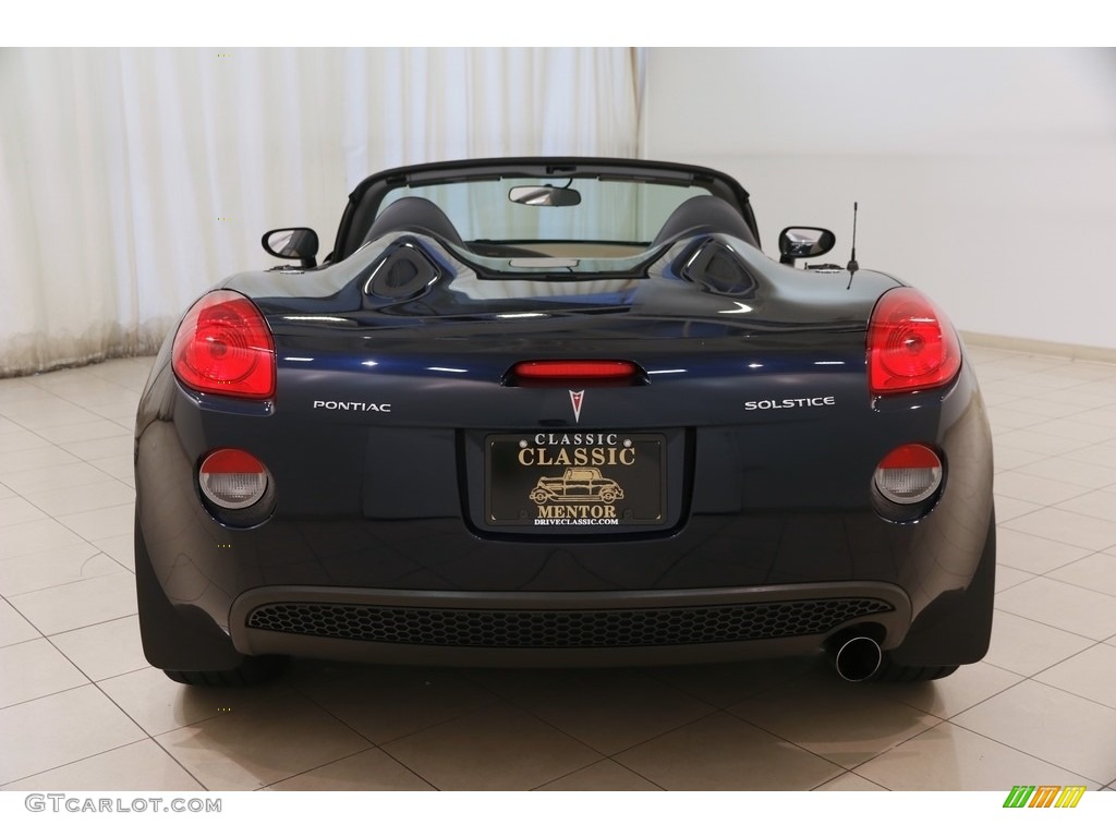 2007 Solstice Roadster - Deep Blue / Steel/Sand photo #16