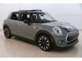 2015 Moonwalk Gray Metallic Mini Cooper Hardtop 4 Door  photo #1