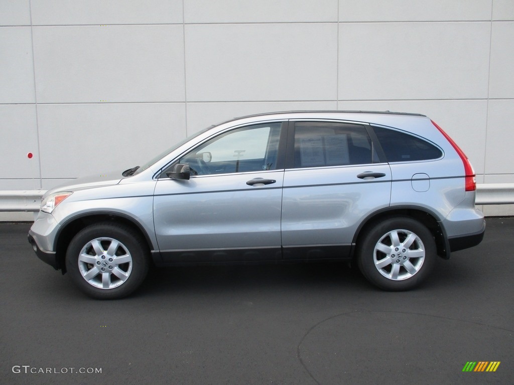 2008 CR-V EX 4WD - Whistler Silver Metallic / Gray photo #2