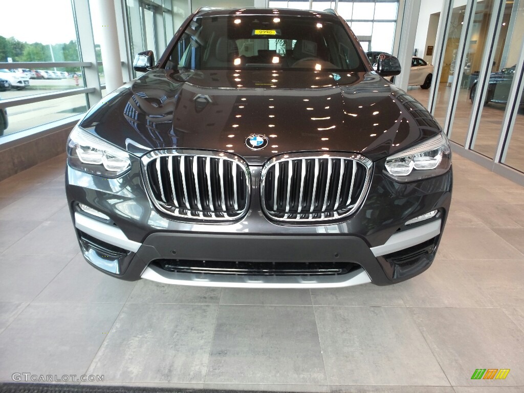 2019 X3 xDrive30i - Dark Graphite Metallic / Black photo #4