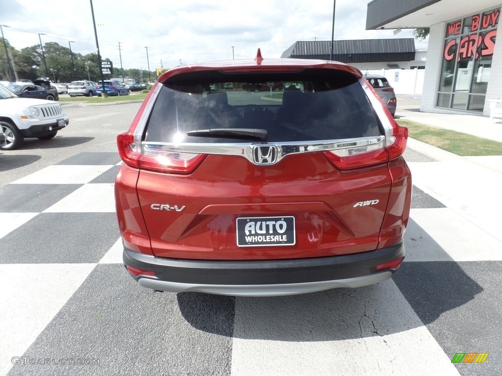 2018 CR-V EX AWD - Molten Lava Pearl / Ivory photo #4