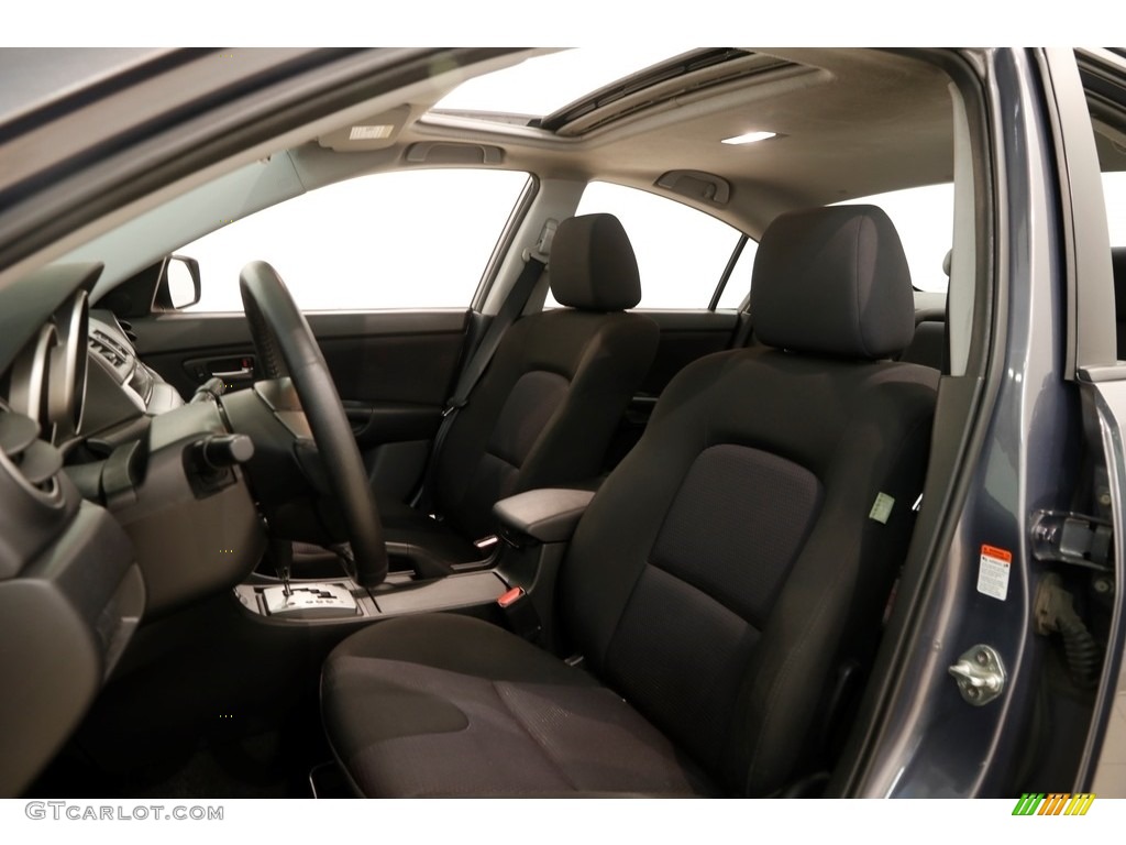2008 MAZDA3 s Touring Sedan - Galaxy Gray Mica / Black photo #5