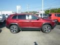 2014 Deep Cherry Red Crystal Pearl Jeep Cherokee Trailhawk 4x4  photo #6