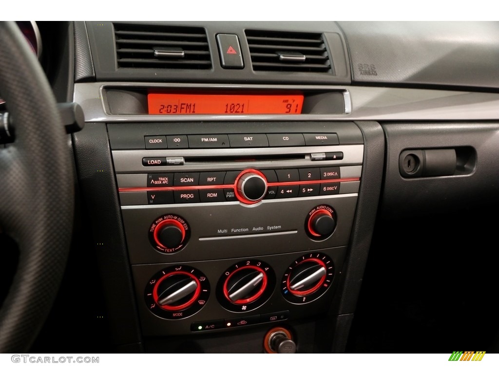 2008 MAZDA3 s Touring Sedan - Galaxy Gray Mica / Black photo #8
