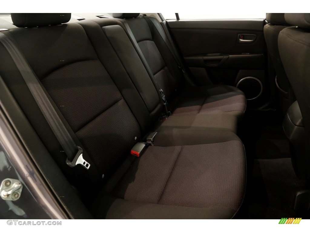 2008 MAZDA3 s Touring Sedan - Galaxy Gray Mica / Black photo #12