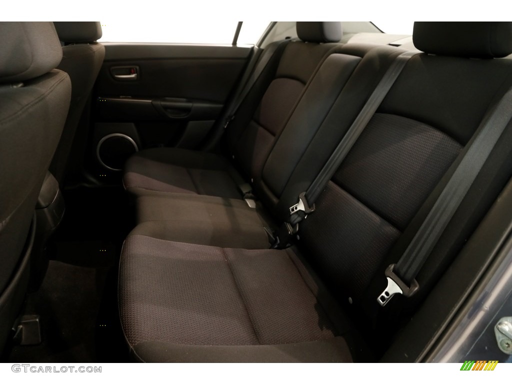 2008 MAZDA3 s Touring Sedan - Galaxy Gray Mica / Black photo #13