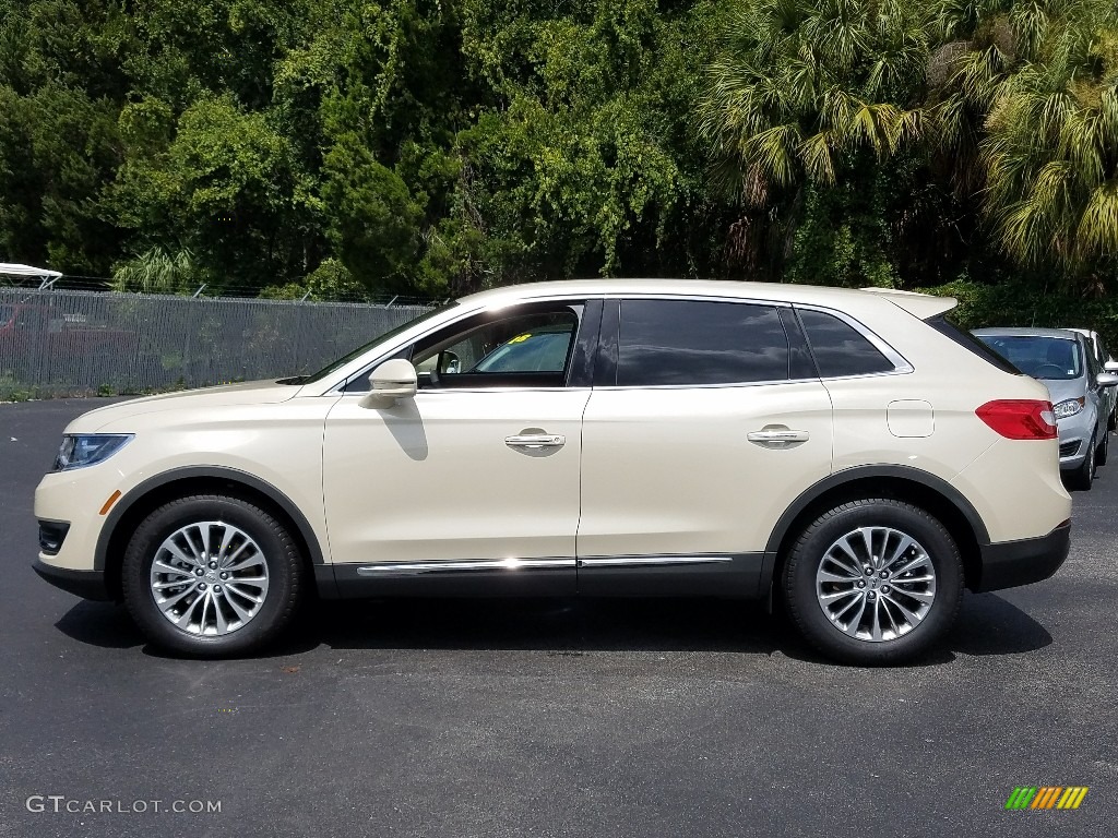 Ivory Pearl Metallic Tri-Coat 2018 Lincoln MKX Select AWD Exterior Photo #129213370