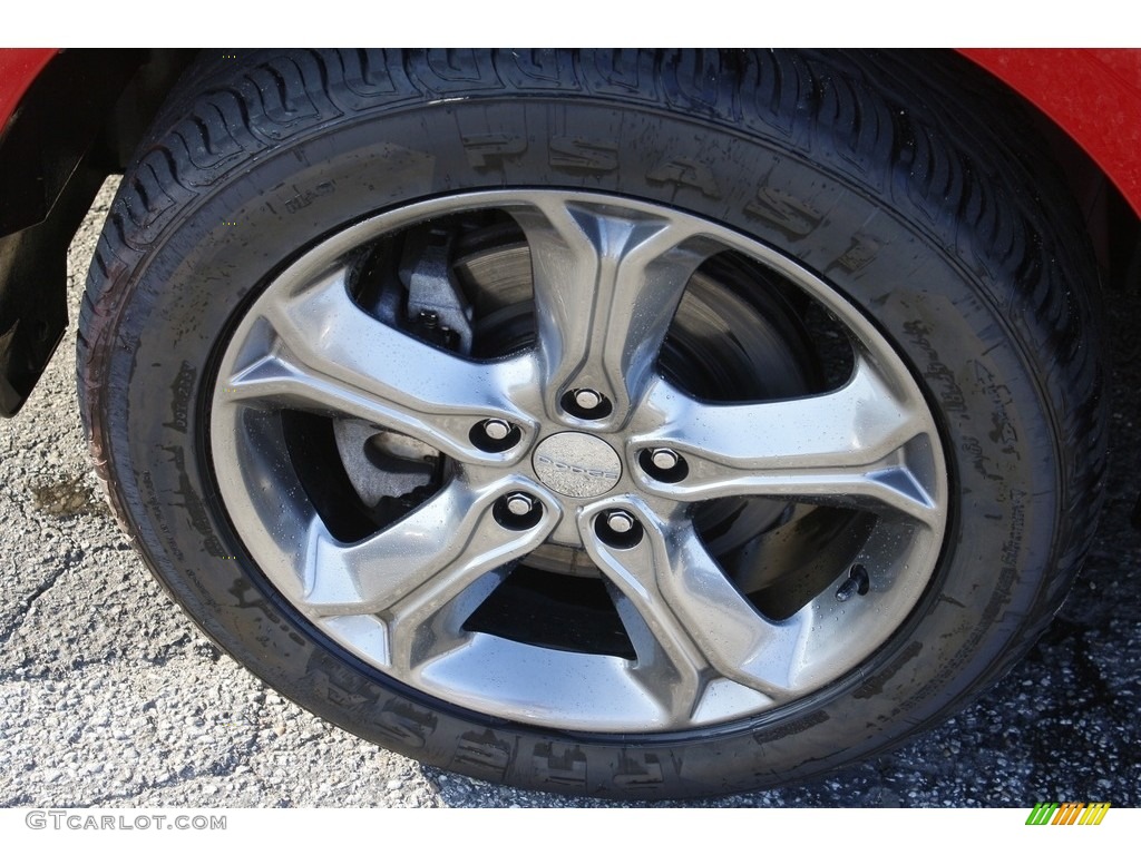 2017 Journey Crossroad AWD - Redline 2K / Black photo #19