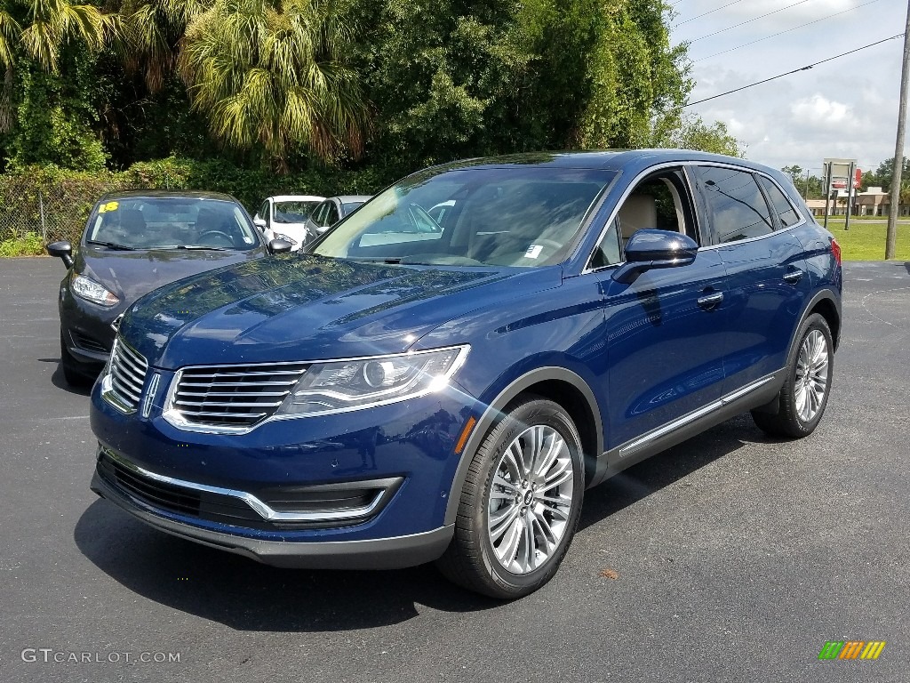 Rhapsody Blue 2018 Lincoln MKX Reserve Exterior Photo #129214531