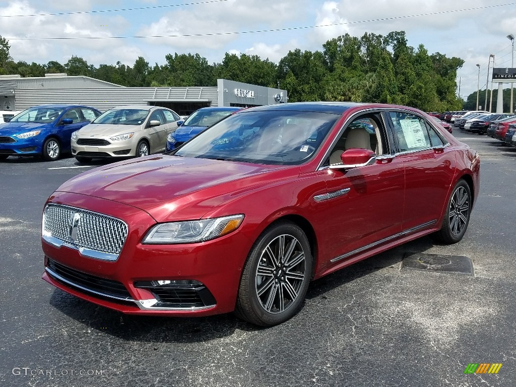 Ruby Red 2018 Lincoln Continental Reserve Exterior Photo #129215170