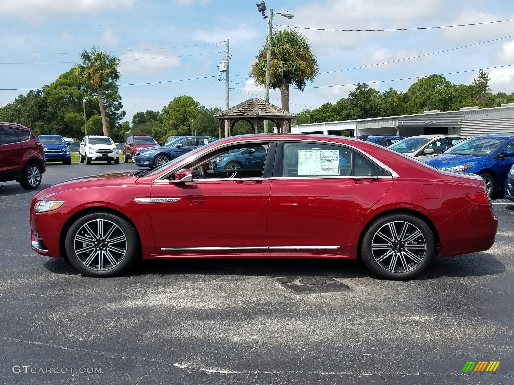 Ruby Red 2018 Lincoln Continental Reserve Exterior Photo #129215209