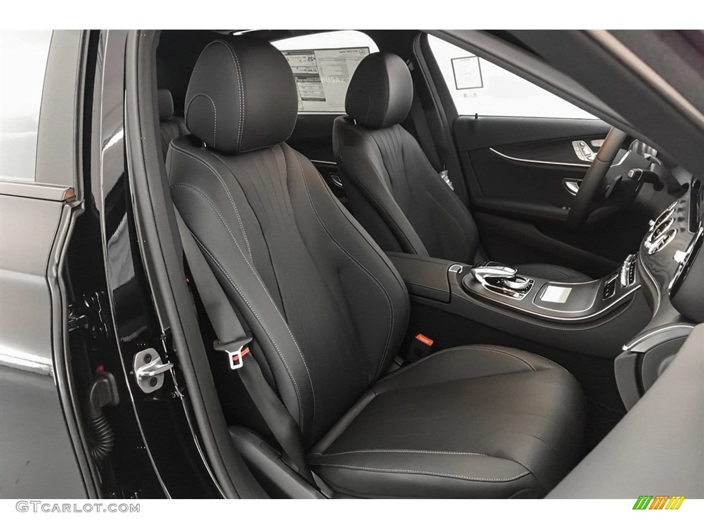 Black Interior 2019 Mercedes-Benz E 300 Sedan Photo #129215359