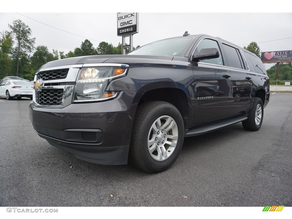 2018 Suburban LT - Tungsten Metallic / Jet Black photo #3