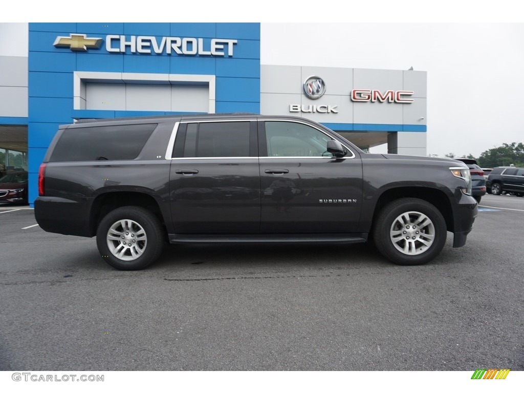 2018 Suburban LT - Tungsten Metallic / Jet Black photo #14
