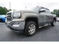2017 Pepperdust Metallic GMC Sierra 1500 SLT Crew Cab 4WD  photo #3
