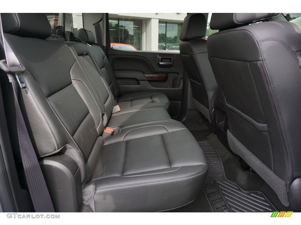2017 Sierra 1500 SLT Crew Cab 4WD - Pepperdust Metallic / Jet Black photo #16