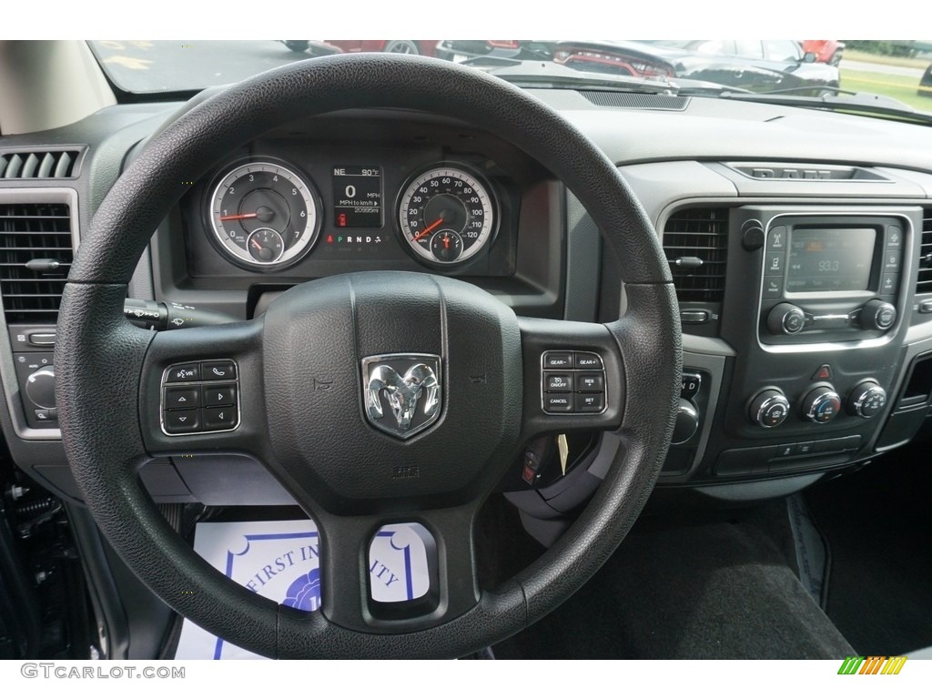 2017 1500 Express Crew Cab - Maximum Steel Metallic / Black/Diesel Gray photo #5