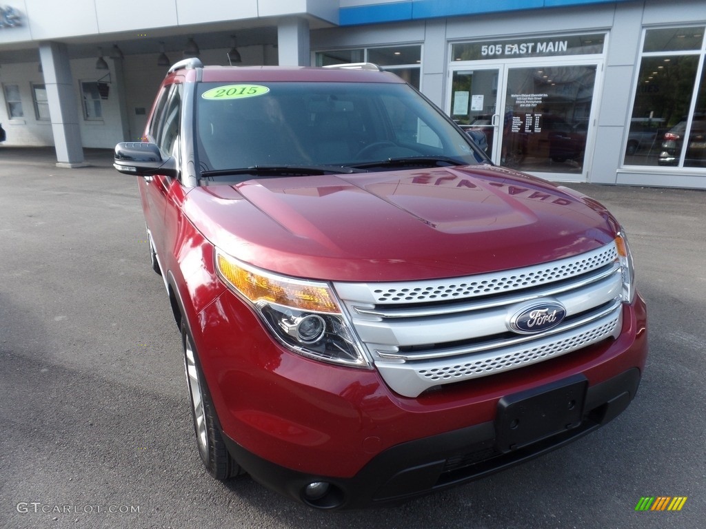 Ruby Red Ford Explorer