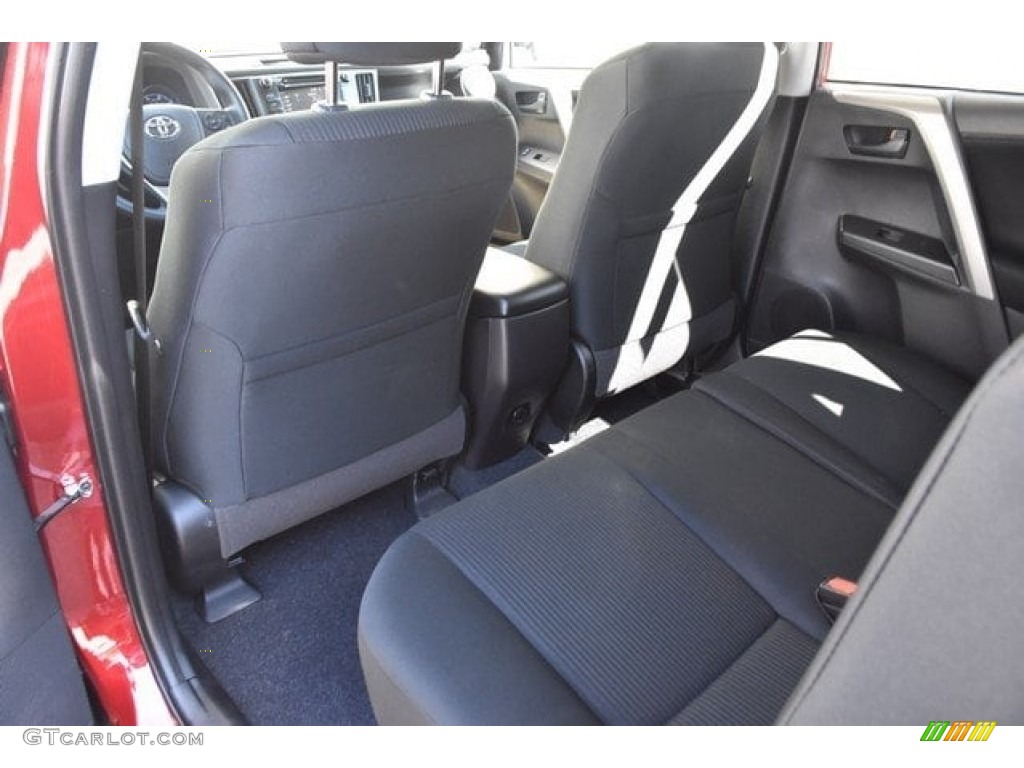 2018 RAV4 LE - Ruby Flare Pearl / Black photo #13