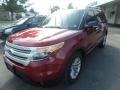 2015 Ruby Red Ford Explorer XLT 4WD  photo #3