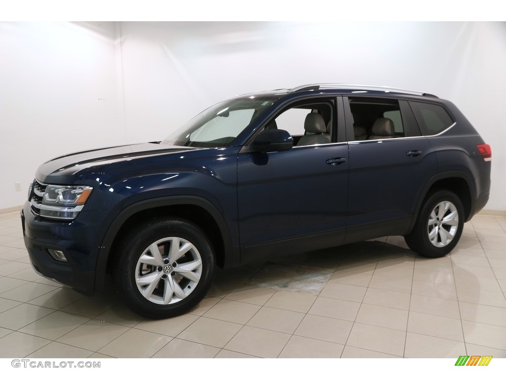 Tourmaline Blue Metallic 2018 Volkswagen Atlas SE 4Motion Exterior Photo #129218995
