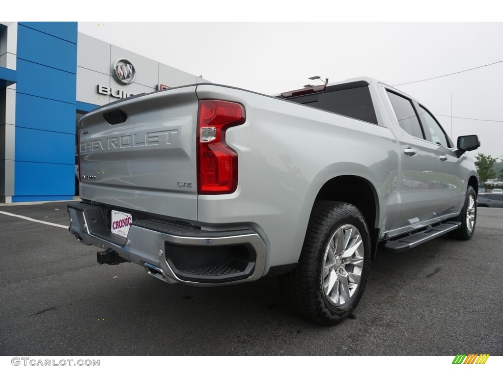 2019 Silverado 1500 LTZ Crew Cab 4WD - Silver Ice Metallic / Dark Ash/Jet Black photo #14