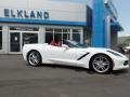 Arctic White - Corvette Stingray Convertible Photo No. 5