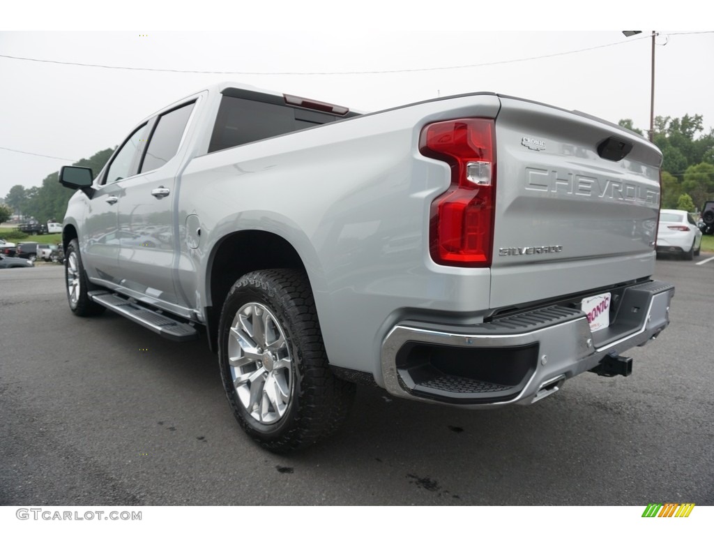 2019 Silverado 1500 LTZ Crew Cab 4WD - Silver Ice Metallic / Dark Ash/Jet Black photo #16