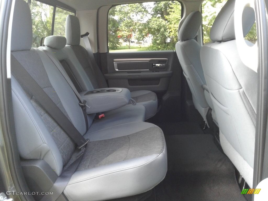 2018 Ram 1500 Big Horn Crew Cab 4x4 Rear Seat Photo #129219643