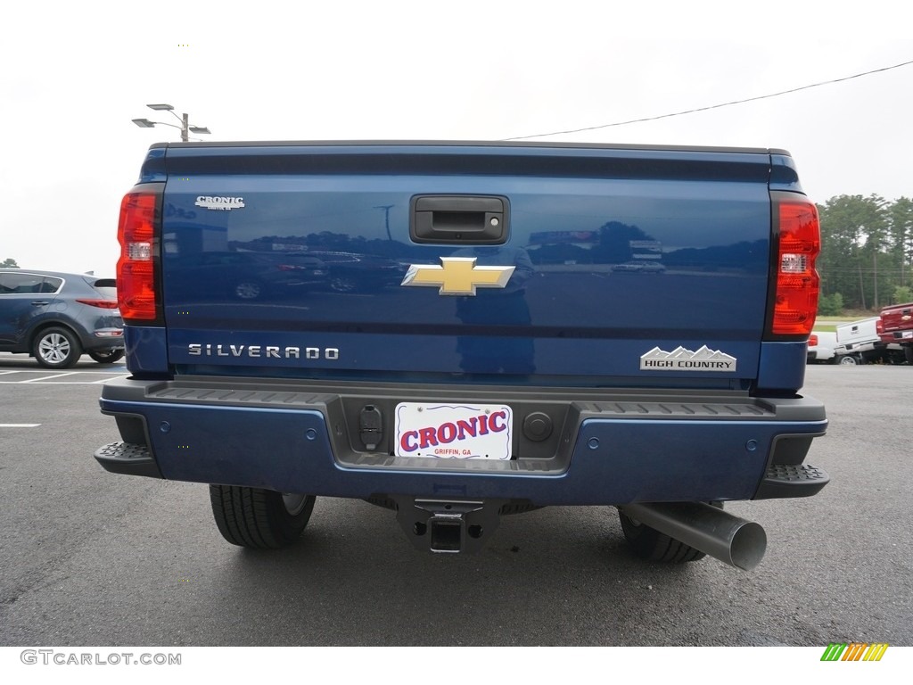 2019 Silverado 2500HD High Country Crew Cab 4WD - Deep Ocean Blue Metallic / High Country Saddle photo #14