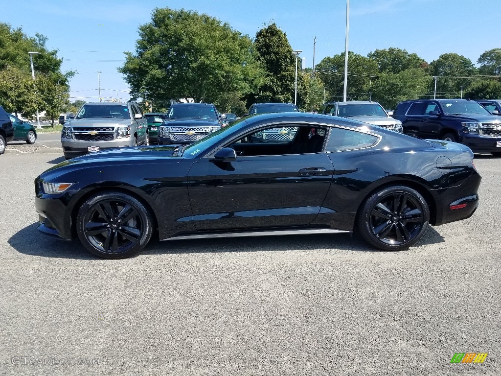 2017 Mustang Ecoboost Coupe - Shadow Black / Ebony photo #4