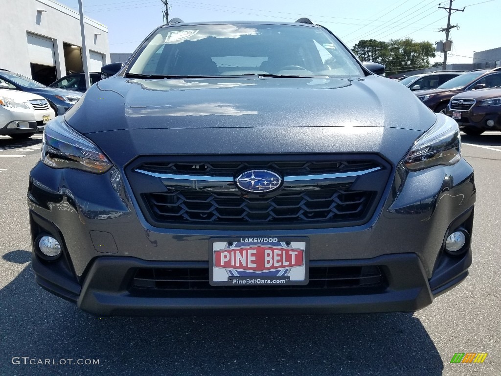 2019 Crosstrek 2.0i Limited - Dark Gray Metallic / Black photo #2