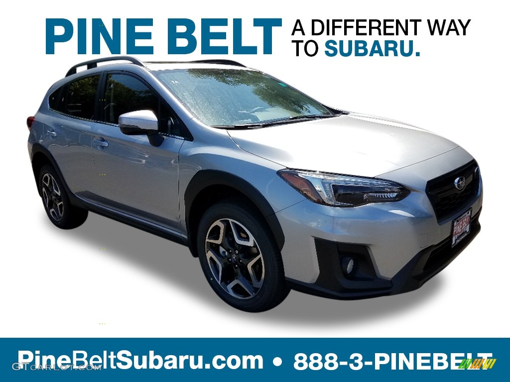 2019 Crosstrek 2.0i Limited - Ice Silver Metallic / Black photo #1