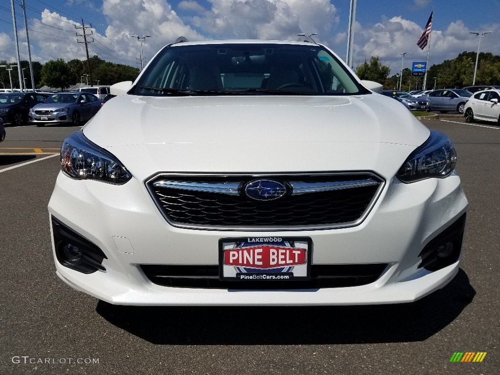 2019 Impreza 2.0i Premium 5-Door - Crystal White Pearl / Ivory photo #2