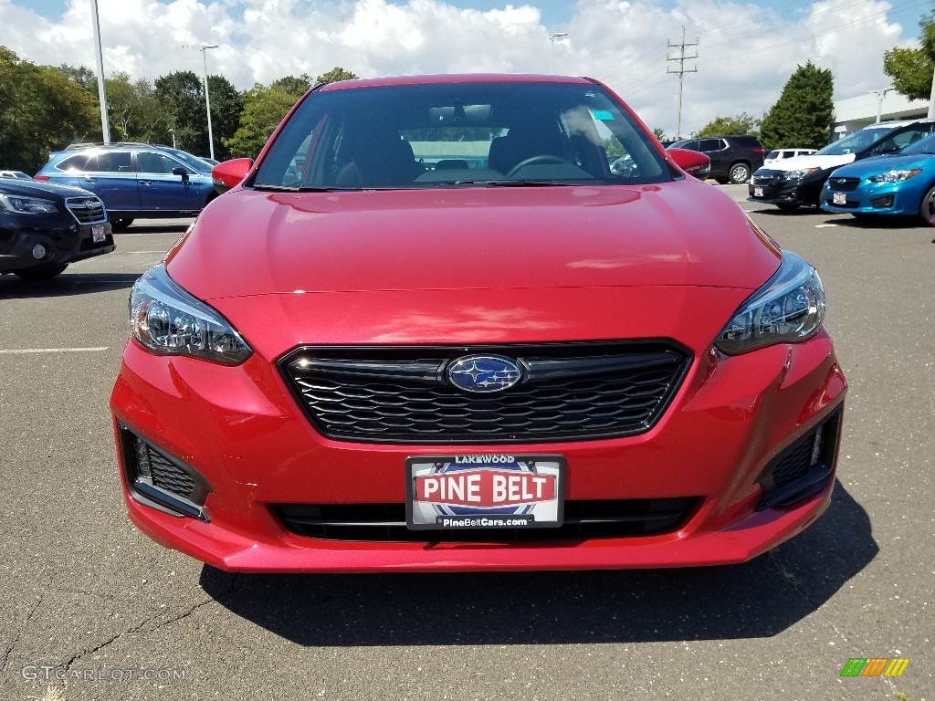 2019 Impreza 2.0i Sport 5-Door - Lithium Red Pearl / Black photo #2