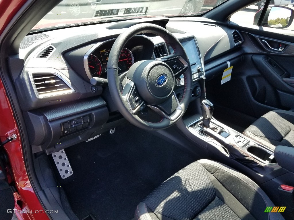 Black Interior 2019 Subaru Impreza 2.0i Sport 5-Door Photo #129222283