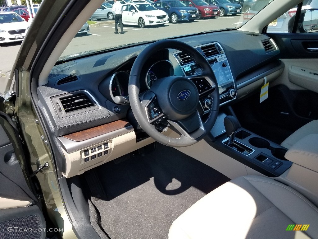 Warm Ivory Interior 2019 Subaru Outback 3.6R Limited Photo #129222565
