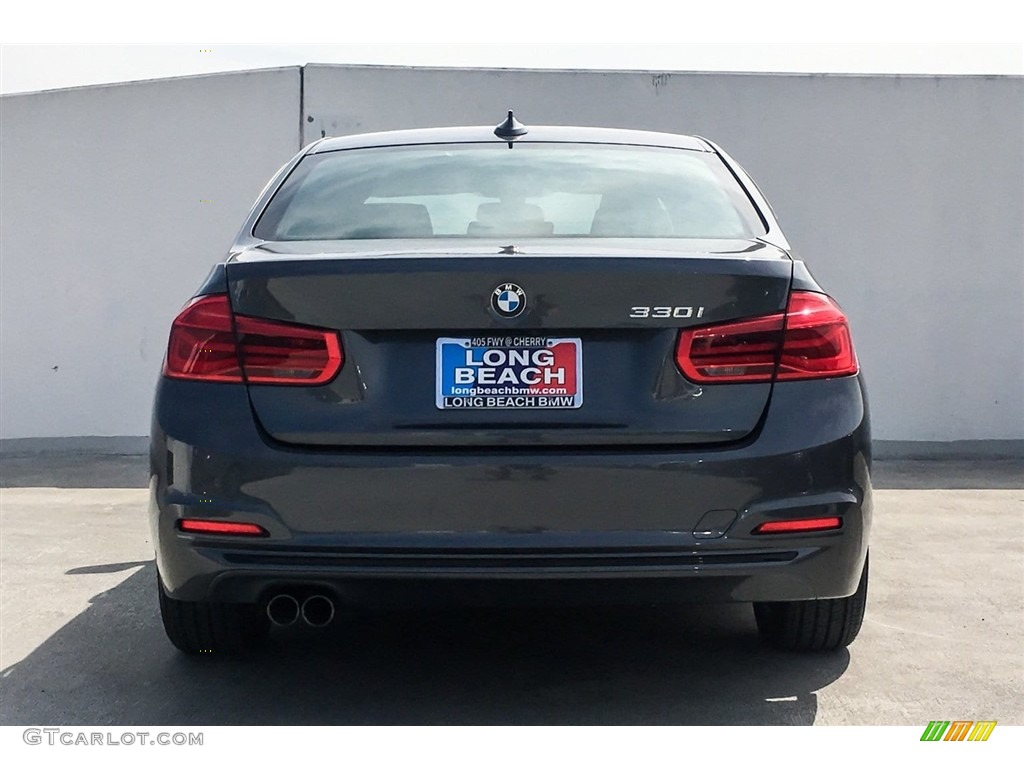2018 3 Series 330i Sedan - Mineral Grey Metallic / Black photo #3