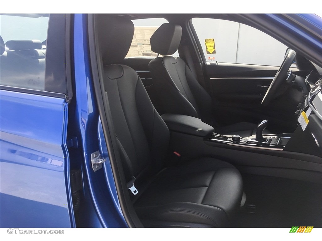2018 3 Series 330i Sedan - Estoril Blue Metallic / Black photo #5