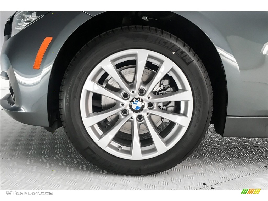 2018 3 Series 320i Sedan - Mineral Grey Metallic / Black photo #9