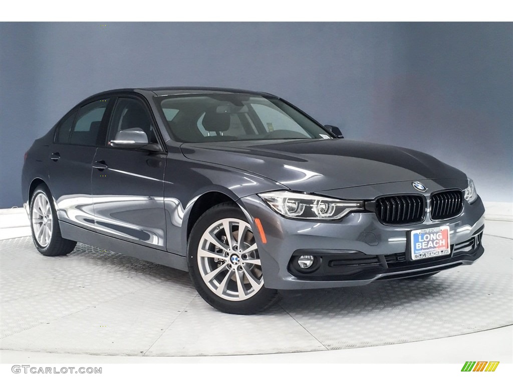 2018 3 Series 320i Sedan - Mineral Grey Metallic / Black photo #12